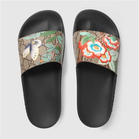 gucci tian slides replica|gucci shoes stitching.